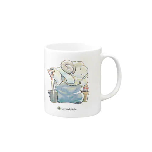 LIVINGMOOL　羊 Mug