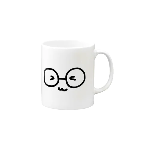 メガネまんじゅう(いつもニコニコ) Mug