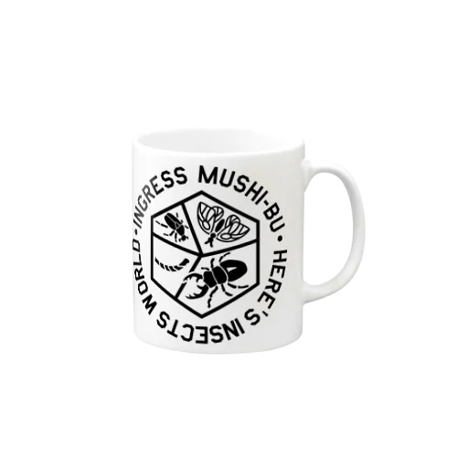 虫部ロゴグッズ Mug