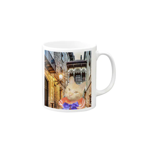 シフォン旅に出る Mug