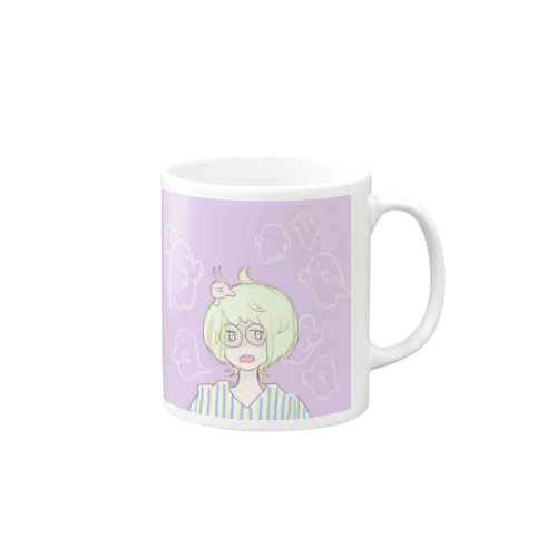 オバケなんていないさ オバケなんてウソさ Mug