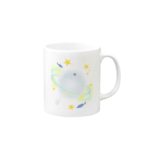 スケルトンアンコウ惑星 Mug