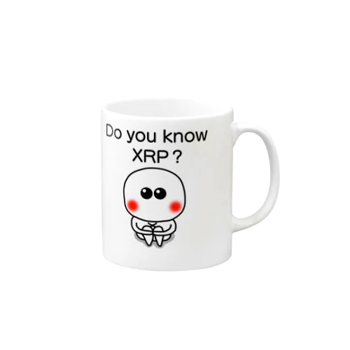 XRPくん　体育すわり Mug