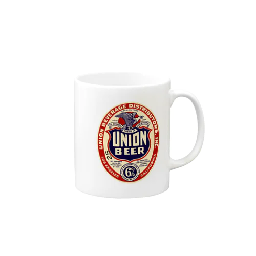 Title: Beer label, Union Beverage Distributors, Inc., Union Beer マグカップ