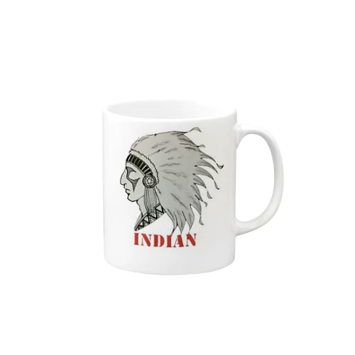 インディアン Mug