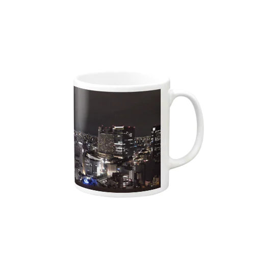 都会の夜景 Mug