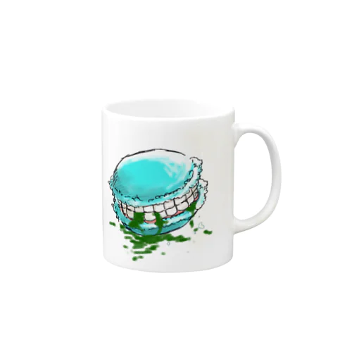 呪いの召喚獣シリーズ(みずいろみどりヨダレ) Mug