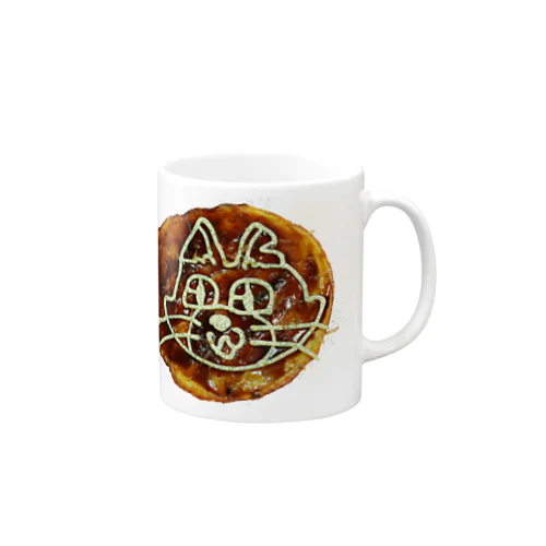 お好み焼きキャットCニャ！ Mug