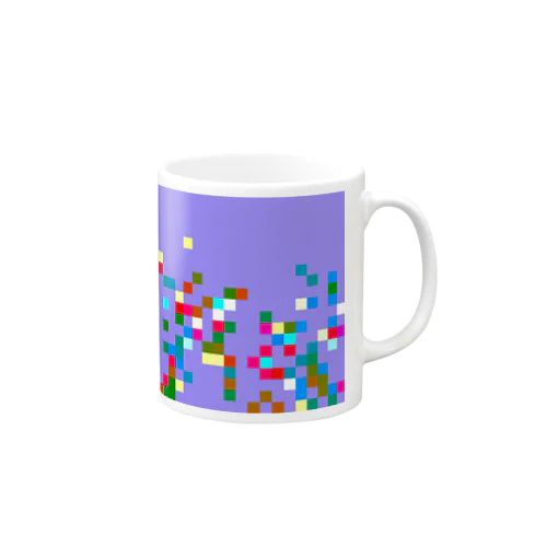 パープルモザイク Mug