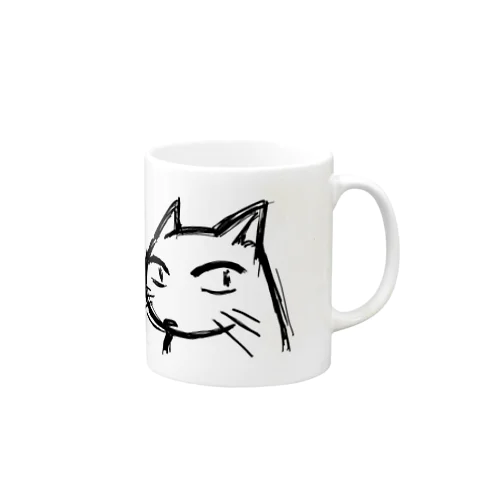 猫のような何か。 Mug