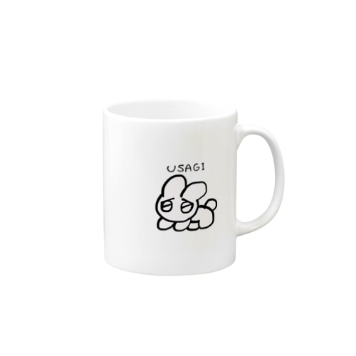 よくみるうさぎくん.png Mug