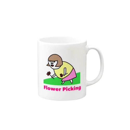 Flower Picking Mug