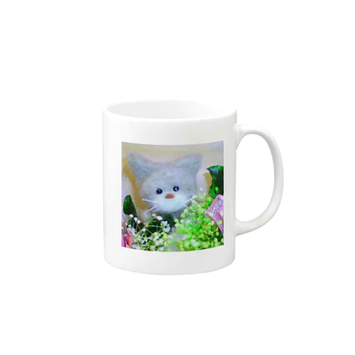 にゃんで･･･ほっこり♪ Mug