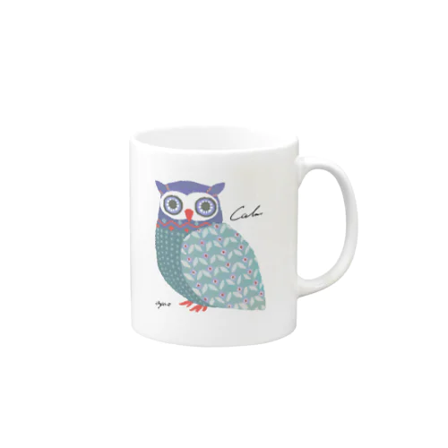 and Owl  マグカップ