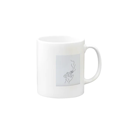 ハナからけむり Mug