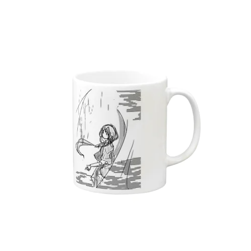 雨が降る Mug