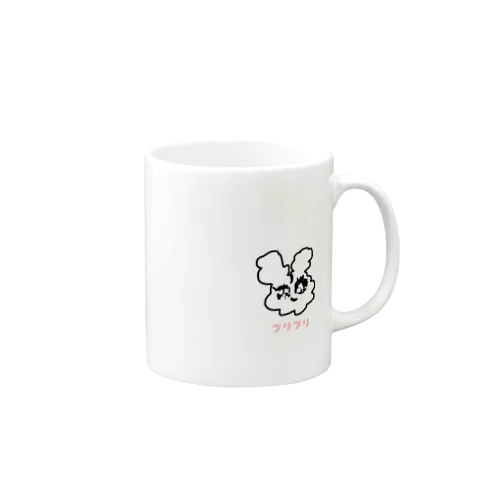 ブリブリうさぎちゃん Mug