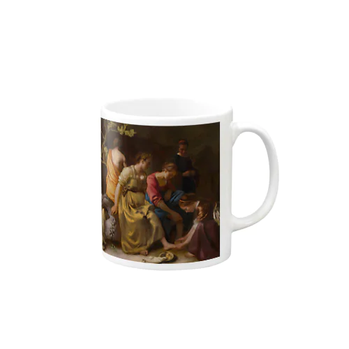 ディアナとニンフたち / フェルメール(Diana and her Companions 1654) マグカップ