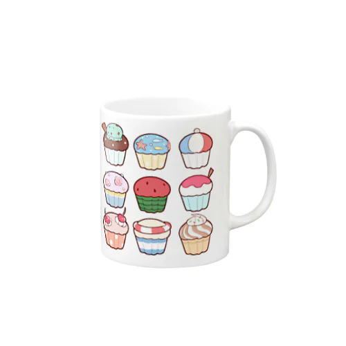 夏のカップケーキ Mug