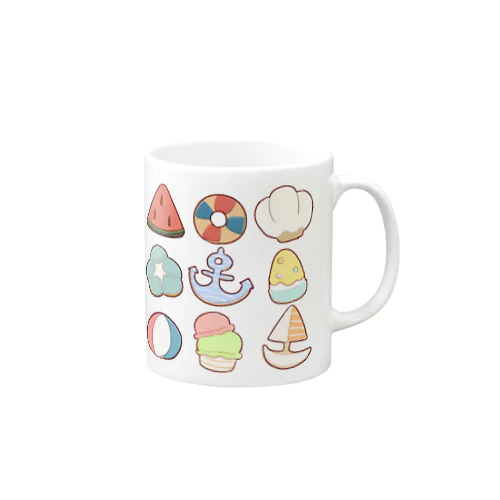 夏のクッキー Mug