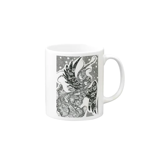 風見鶏(モノクロ) Mug