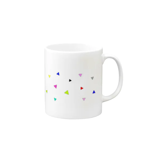 POPな三角 Mug