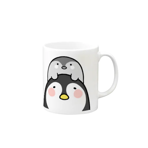 ペンギンさん親子 Mug