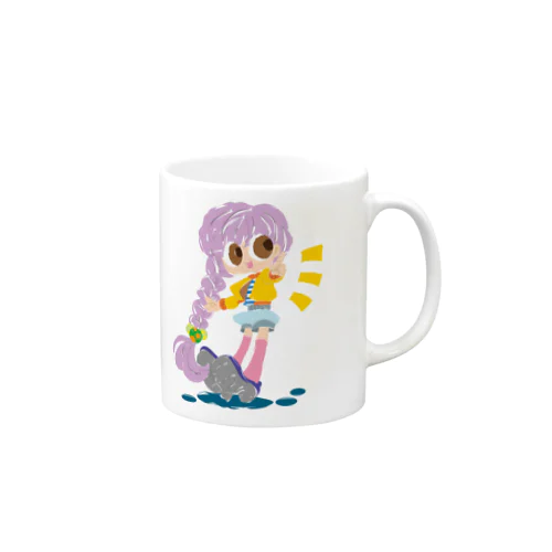 みつあみちゃん Mug