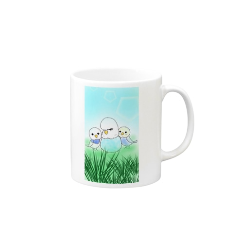 志乃ちゃんによるりおちゃんちの小鳥たち Mug