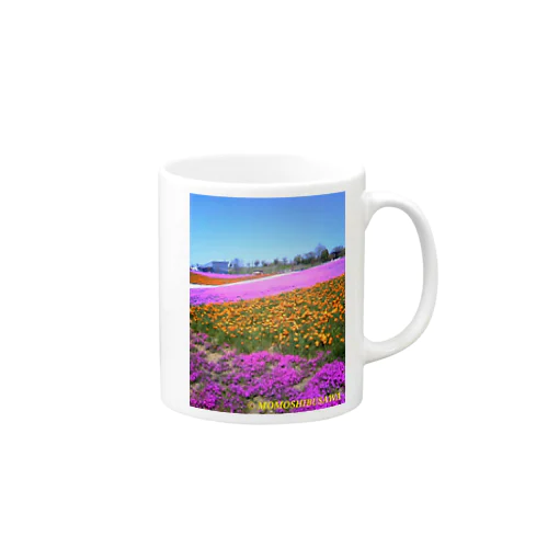 お花畑 Mug