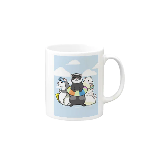 フェレットtomo家 Mug