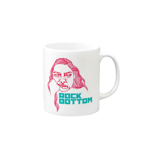 rock bottom  Mug