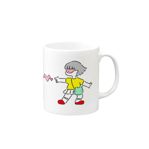 ざらめちゃん（ばちばちっ） Mug