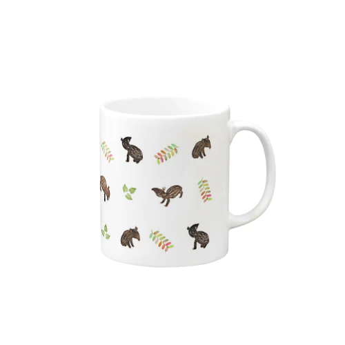 Baby Tapir 赤ちゃんバクグッズ Mug