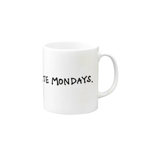 月曜日きらい マグカップ