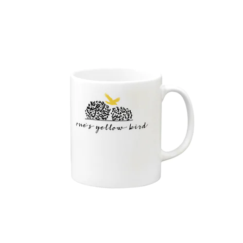 one's yellow bird オリジナルグッズ Mug