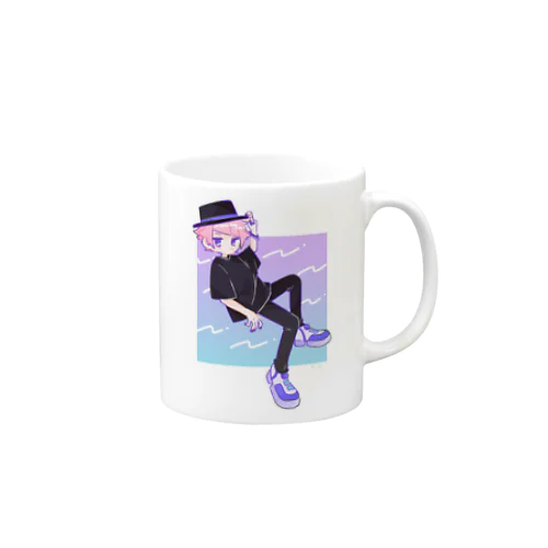 ハットの日フカシギくん Mug