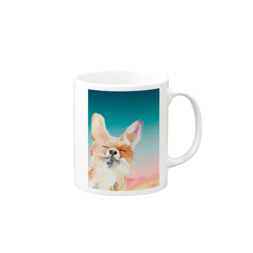 Fox illustrated new design Mug