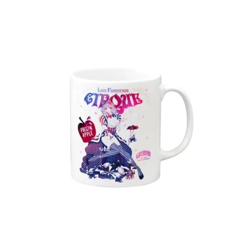 白雪姫と小人のサーカステント Mug