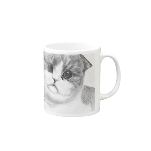 ぽっちゃり猫 Mug