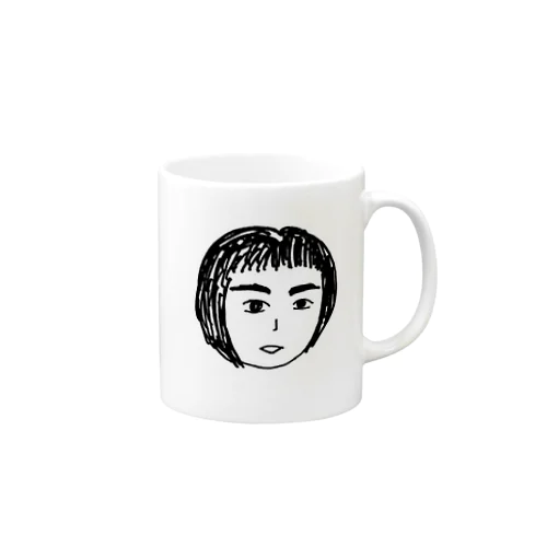 チャンモンの似顔絵 Mug