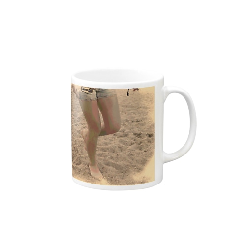 砂浜 Mug
