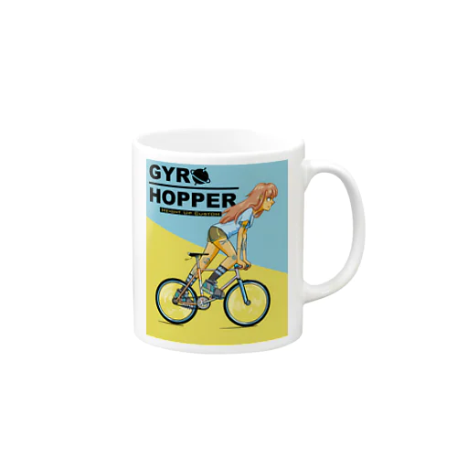 GYRO HOPPER (inked fixie girl) Mug