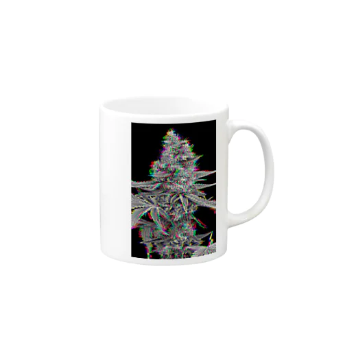 psychedelic weed Mug