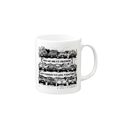 FJ cruiser freaks 2019 Mug