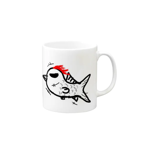 コケコッ魚(こけこっうお) マグカップ