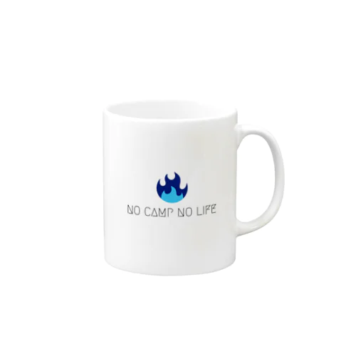 NO CAMP NO LIFE マグカップ