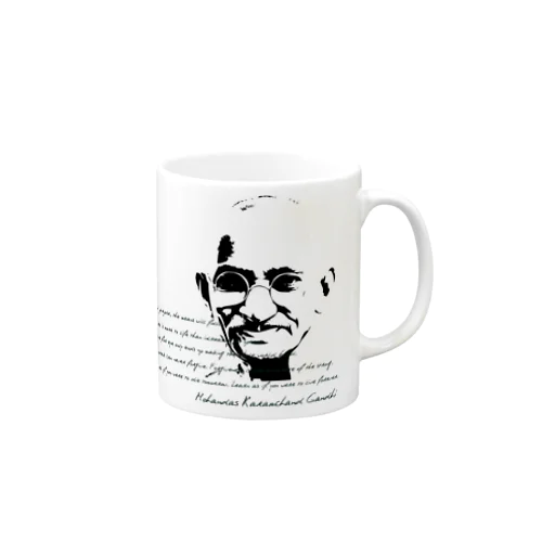 GANDHI マグカップ