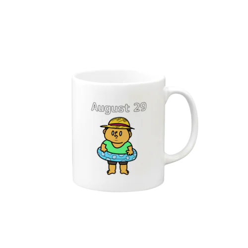 8月29日の気持ち Mug