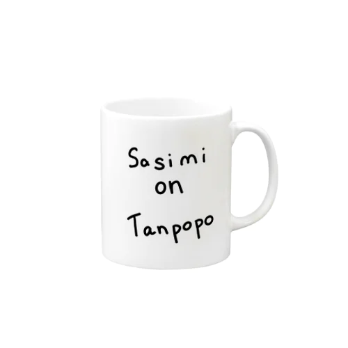 Sasimi On Tanpopo マグカップ